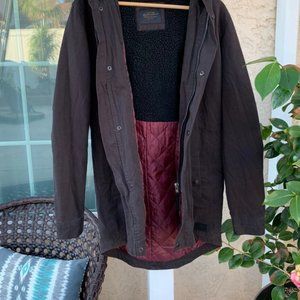 Cotton On Black Fishtail Parka